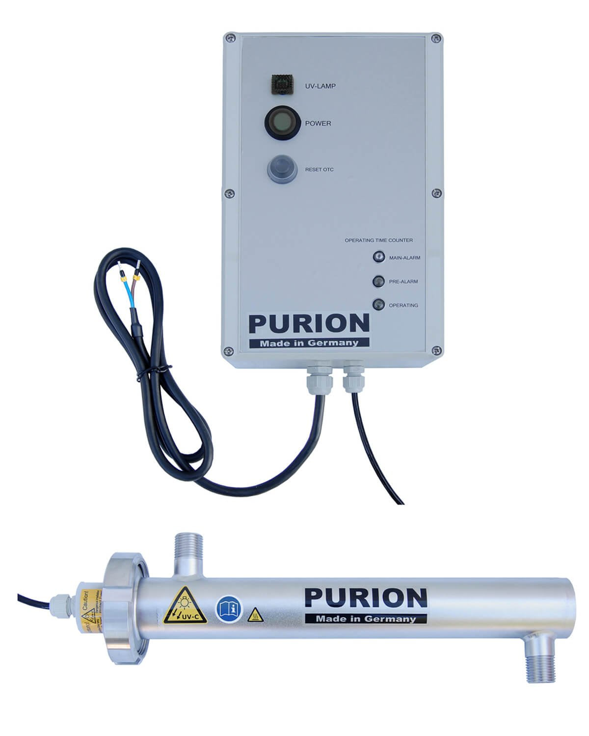 PURION 500 24V UV Anlage Mit Lebensdauerüberwachung Uv-Klärer